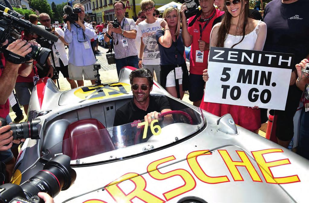 Patrick Dempsey und Mark Webber. Und Wolfgang Porsche höchstpersönlich führt seine Mannschaft in das Autofahren im letzten Paradies.