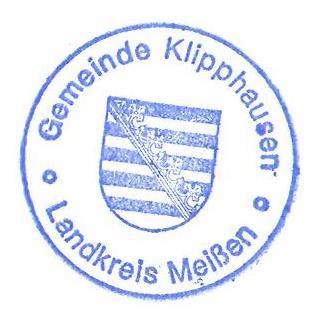 (2) Gleichzeitig treten alle bisherigen Satzungen über die Benutzung der Kindereinrichtungen in der Gemeinde Klipphausen außer Kraft. Gerold Mann Bürgermeister - Siegel - Hinweis: Nach 4 Abs.