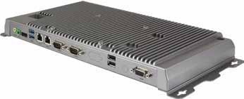 5 SATA HDD/SSD 1x SD-Card-Slot Schnittstellen: 2x Gigabit-LAN, Intel 82574L 2x USB 2.0 2x USB 3.0 1x RS232/422/485 1x RS232 1x VGA, max. 1920x1200 1x HDMI, max.