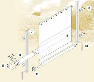 Bis zu 40 m lang elektrisch In grün oder beige Für die tägliche Nutzung.