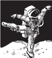 Der Raumanzug eines Astronauten wog 85 kg, ungefähr genau so viel Masse, wie der Astronaut selbst.