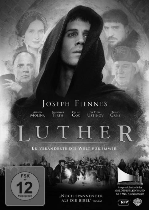 Herzliche Einladung zur Vorführung des Films Luther (Hinweis: Die Veranstaltung ist der GEMA gemeldet.