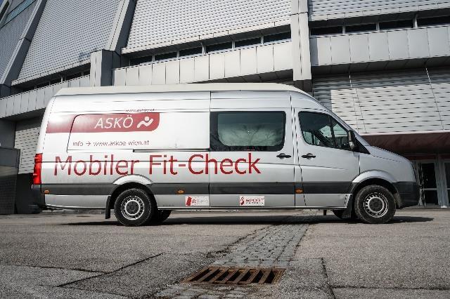 Mobiler Fit Check Der Mobile Fit Check ist ein maßgeschneidertes gesundheitsförderndes Konzept, mit dem in ganz Wien eine hochwertig Betreuung von Mitarbeiter/innen in Betrieben, aber auch von