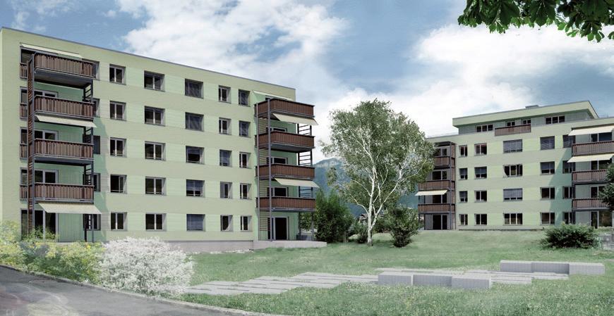 Übersicht Guggerhofstrasse vermietung@ Umgebung A3 Guggerhofstrasse 5 Im Sommer 2018 entsteht an der Guggerhofstrasse 5 auf fünf Etagen ein attraktiver Wohnungsmix mit 1½-, 3½- und 4½-