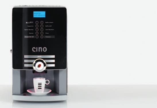 cino ic Trend und Tradition Zwei Modelle für höchsten Anspruch Mit weltweit über 450.000 installierten Maschinen der cino- Familie ist auch das neue Modell ic. eine sichere und gute Wahl. Über 100.