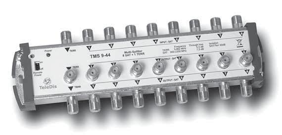 19201 19002 19202 SAT-Eingänge / SAT-inputs 4x 950-2200 MHz 8x 950-2200 MHz Terr. Eingang / Terr.