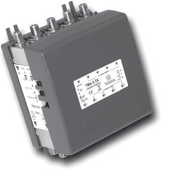 SAT-inputs 4x 950-2200 MHz 8x 950-2200 MHz Terr. Eingang / Terr. input Terr. Ausgang / Terr.