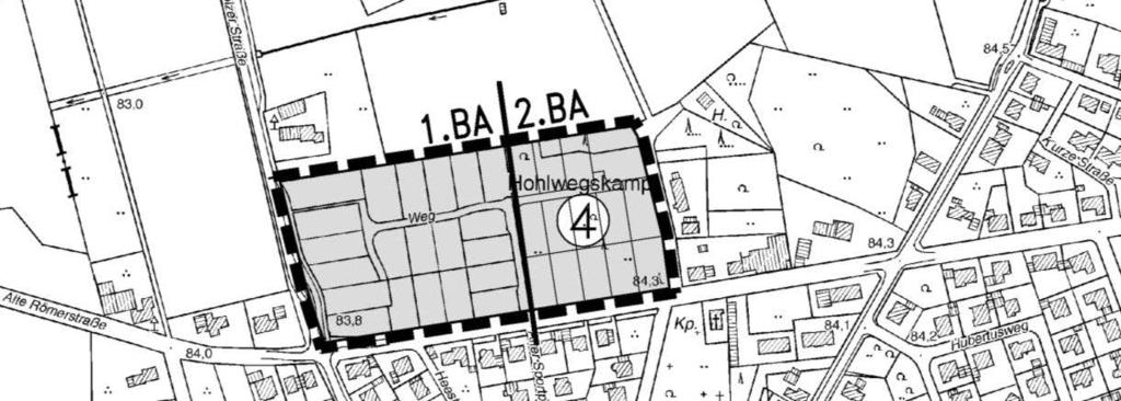 X. STÄDT. W OHNBAUFLÄCHEN 28 BAUGEBIET HOHLWEGSKAMP, SALZKOTTENMANTINGHAUSEN Anzahl der städt. Bauplätze für den Eigenheimbau: 2 im.