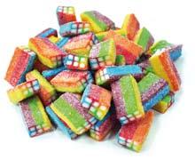 Diemix ermöglicht die Herstellung von Süßwaren mit einer einzigartigen Vielfalt an Farben, Aromen und Formen.