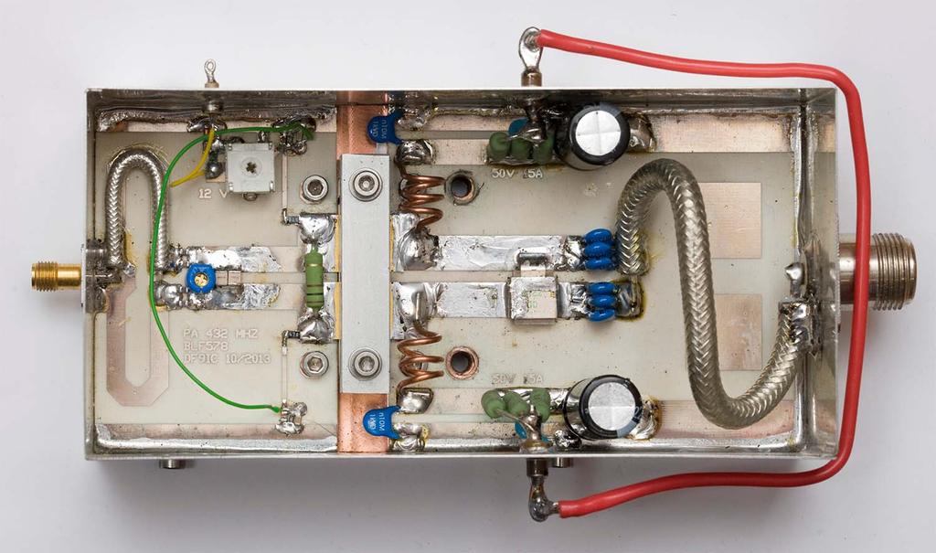 PA 432 MHz BLF578 37.