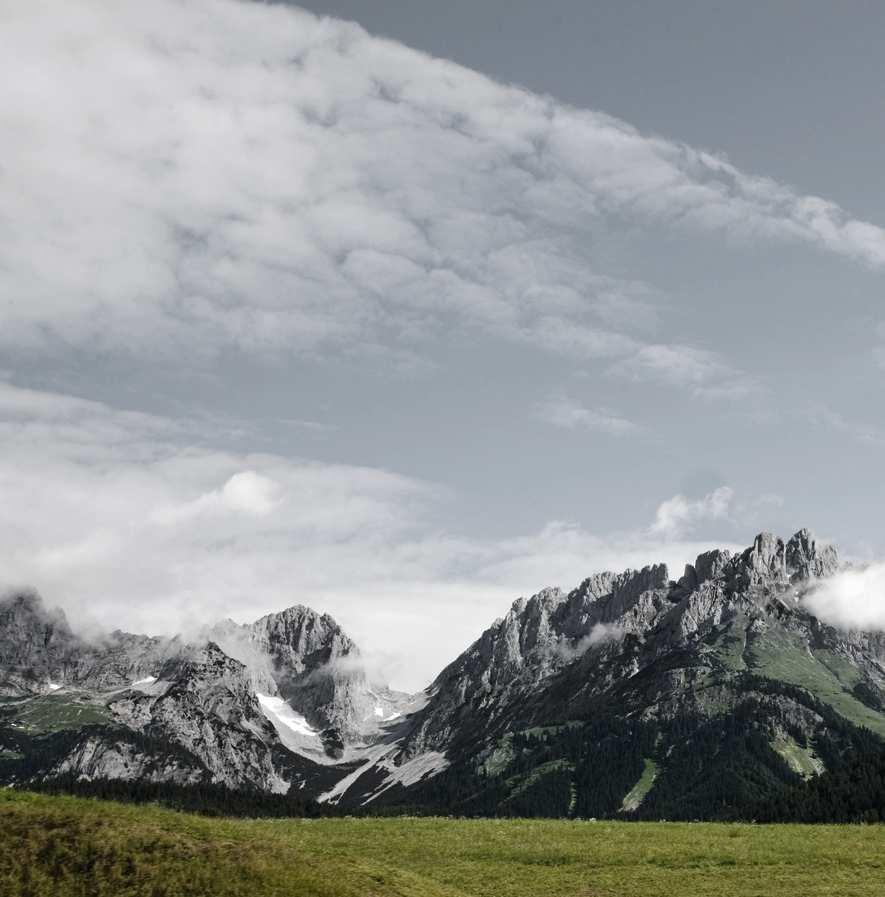 Willkommen in Ihrer Residenz am Fuße des Wilden Kaiser Die Schönheiten Tirols und Einzigartigkeit der alpinen Landschaft rund um, mit dem Bergmassiv Wilder Kaiser im Norden und den Kitzbüheler Alpen