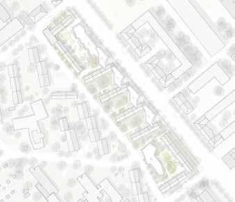 24 NEUHAUSEN-NYMPHENBURG DACHAUER STRASSE Ruhiges Wohnen an der Dachauer Straße Neubau von 115 Wohnungen für Familien und Auszubildende BAUHERR GEWOFAG WOHNEN GMBH FERTIGSTELLUNG MÄRZ 2021 Das circa