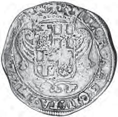 832 Zeitgenössische Fälschung vom Reichstaler 1598. 28,28 g. Zu: Delm.