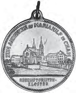 344 Bronze-Medaille o.j. 40,4 mm. A.d. Wallfahrt.