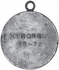 vz-st 25,- 346 LOT von 7 Medaillen.
