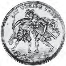 491 Medaille o.j. (um 1700), von L.G. Lauffer? 37,9 mm, 14,23 g. S.E. 2455, G.P.H.