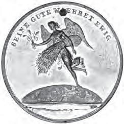 vz 25,- 509 Zinn-Medaille 1865, von Lauer.