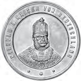 Gekr. Brustb. Kaiser Wilhelm I. halbre.
