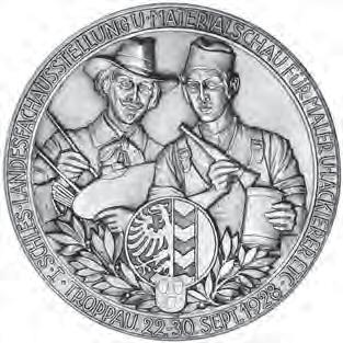 Medaille o.j., von J. Kittel. 49 mm, 28,22 g. F.