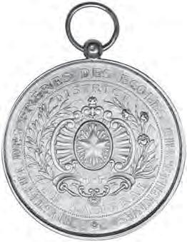 Randfehler vz 40,- 780 Zink-Medaille 1889, von Cartaux. 30,6 mm.