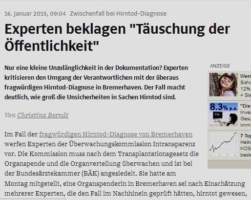 Süddeutsche Zeitung Vertrauen?