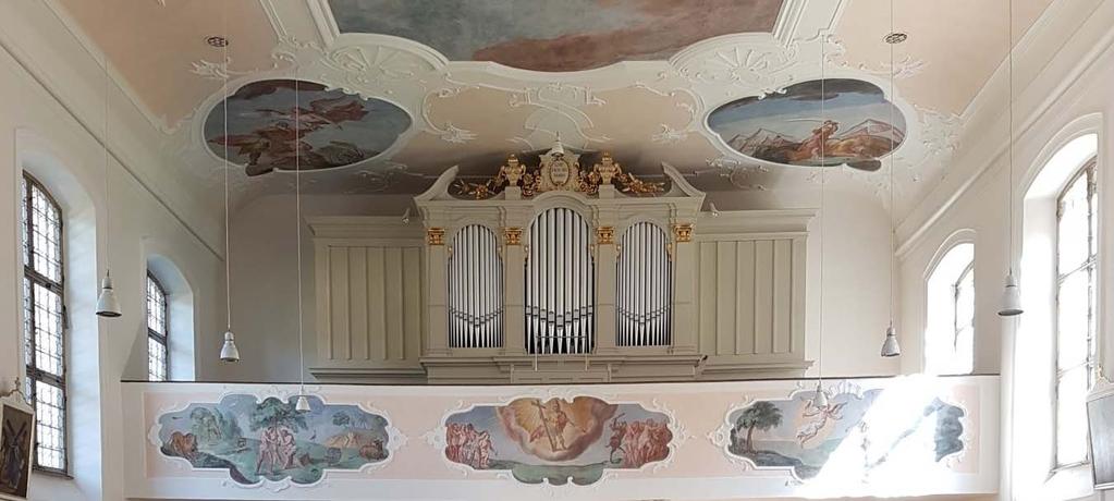 RESTAURIERUNGSBERICHT zu den Arbeiten an der historischen Orgel von Josef Bittner von 1910 in Schambach, Wallfahrtskirche Hl.