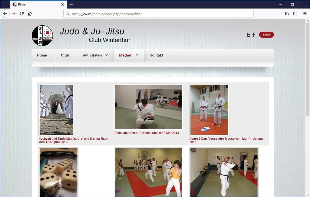 2013: Organisation Schweizer Ju-Jitsu und Kata Meisterschaften in