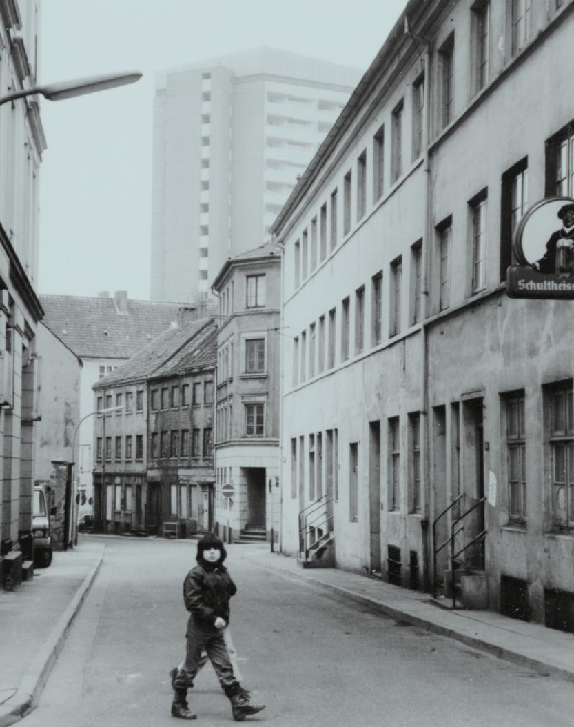 Foto: Niels Auler Nicht mehr viel los 1980 in der Hörmannstraße: die komplette Auflösung der Straße steht unmittelbar bevor.