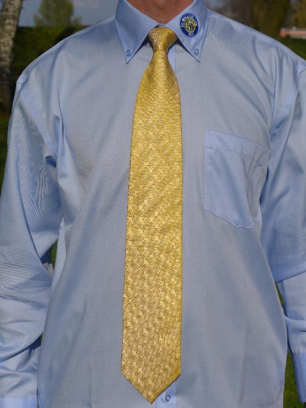 4. FCW-Krawatte gelb