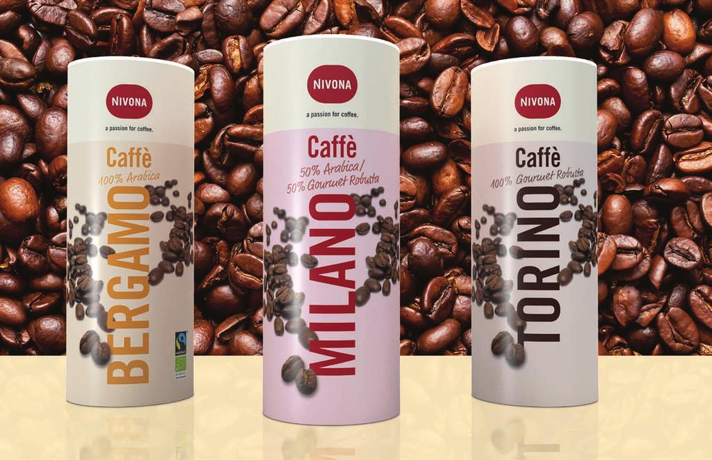 NEU NIVONA Caffè VON KAFFEE-FREAKS FÜR KAFFEE-FANS Mit einem NIVONA-Kaffeevollautomaten stehen Ihnen viele Variationen für die Zubereitung Ihres Kaffees offen.