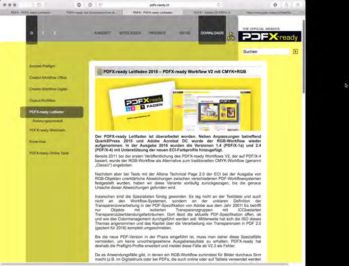 Farbwerte verfälschen Knifflig: Farbmanagement und Transparenzen 2 Nachfolger von ISO Coated v2 Neue Profile