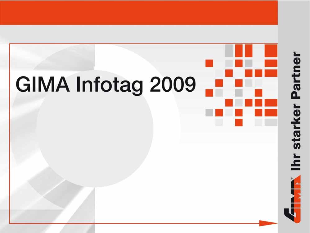 GIMA Infotag 2009 in