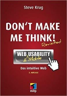 Meine Tipps: Buchempfehlung: Don't make me think!