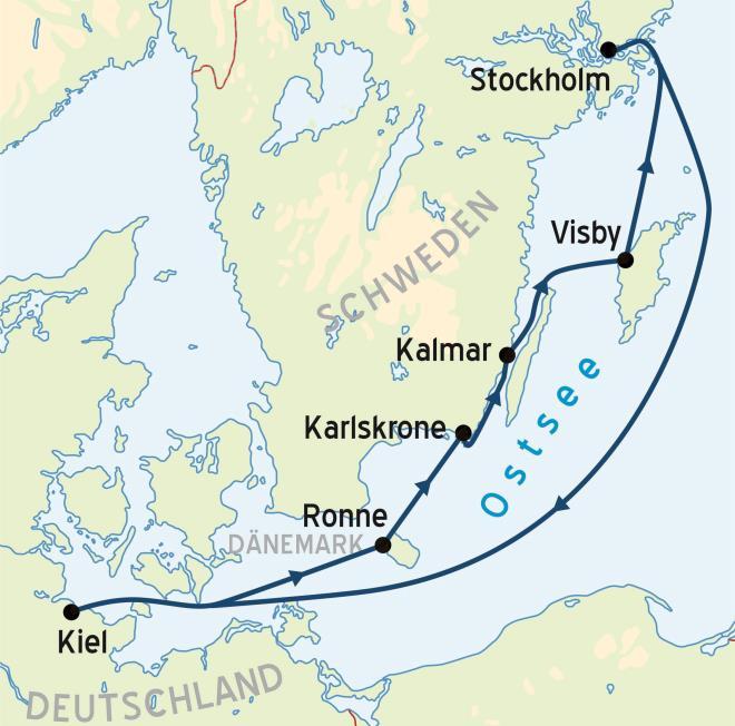 Schwedischer Küstenzauber Schweden für viele ein Traumziel in Nordeuropa.