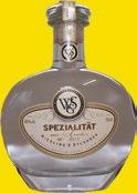Premium-Destillate WGS Premium-Destillate WGS Inhalt 50 cl. Spezialitätendestillat aus Chardonnay Trauben 40 Vol. % Fr. 47.