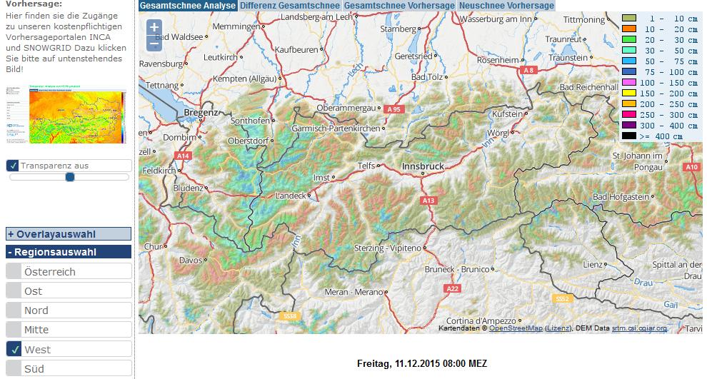 für Meteorologie und Geodynamik (ZAMG)