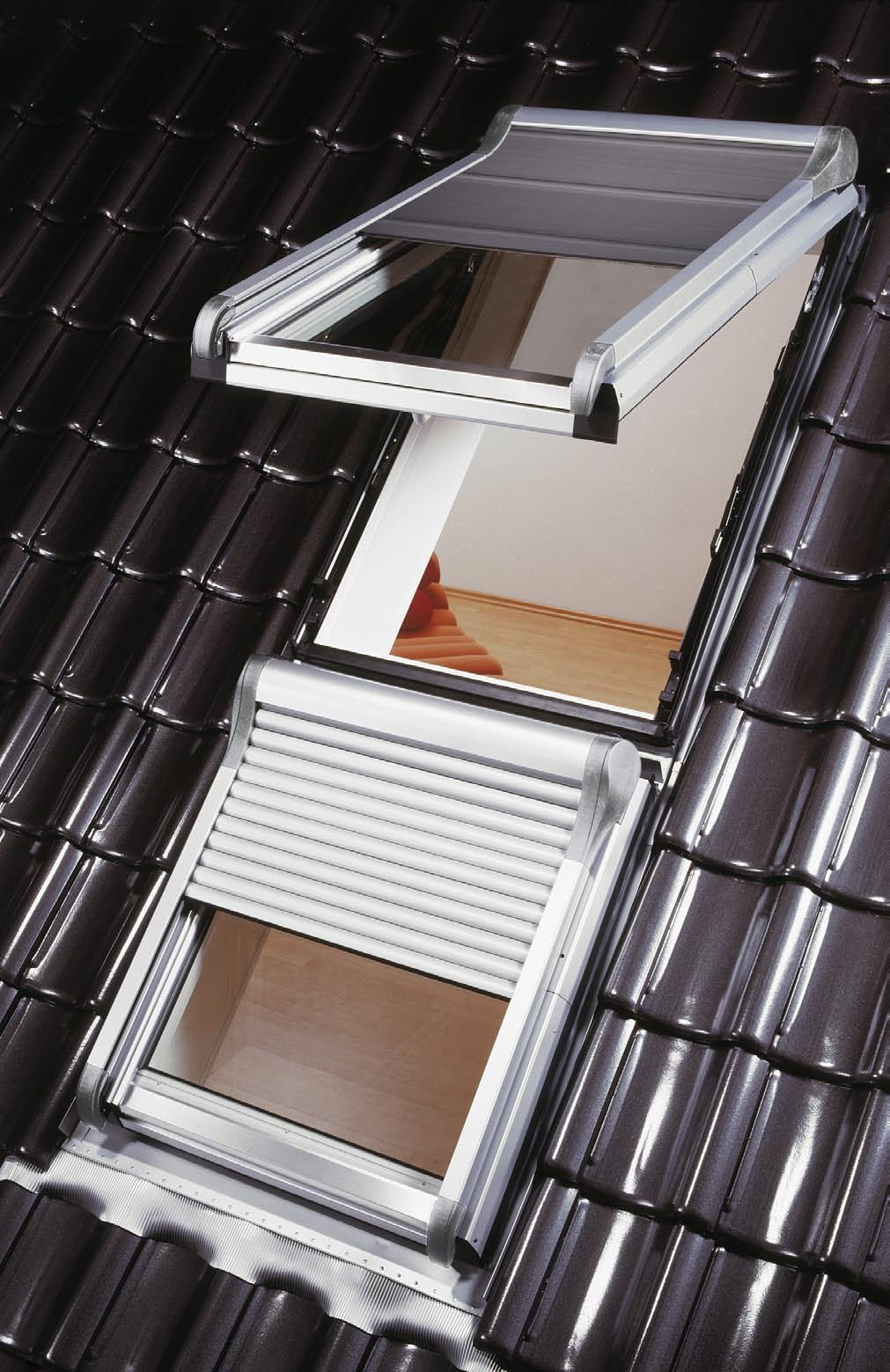 Dachfenster-Verschattung der besonderen Art. Immer mehr Hausbesitzer nutzen den ausgebauten Dachraum, um zusätzliche Wohnfläche zu erhalten. Hier kommt dem Tageslicht eine wichtige Stellung zu.