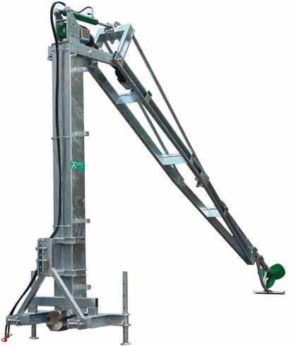 Rührwerksturm starr Durch den mit einem montierten Güllerührwerk Typ E2-102 versehenen Rührwerksturm bietet BUSCHMANN ein mobiles Güllerührgerät für Güllehochbehälter.
