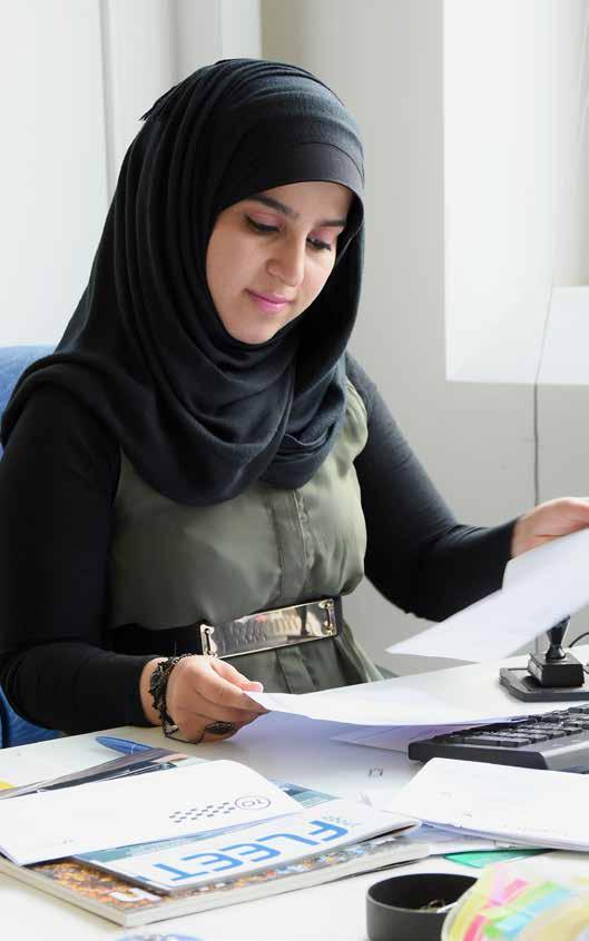 Gut vorbereitet in die Lehre Die Anforderungen für eine Berufsausbildung sind hoch. Hadya, 22 Jahre alt, geflüchtet aus Syrien, hat sich davon nicht abschrecken lassen.