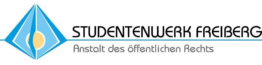 Gut versorgt und betreut durch das Studentenwerk DAS STUDENTENWERK FREIBERG Kontakt Angebote Allgemeine Verwaltung Agricolastraße 14-16 studentenwerk-freiberg.