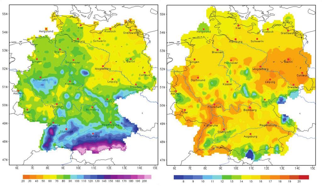 3. Relevanz in der landwirtschaftlichen Praxis 3.3 Niederschlag zur Zeit der Blüte Der Zeitpunkt der Weizenblüte liegt Erfahrungsgemäß in der Region Mecklenburg- Vorpommern im Juni.