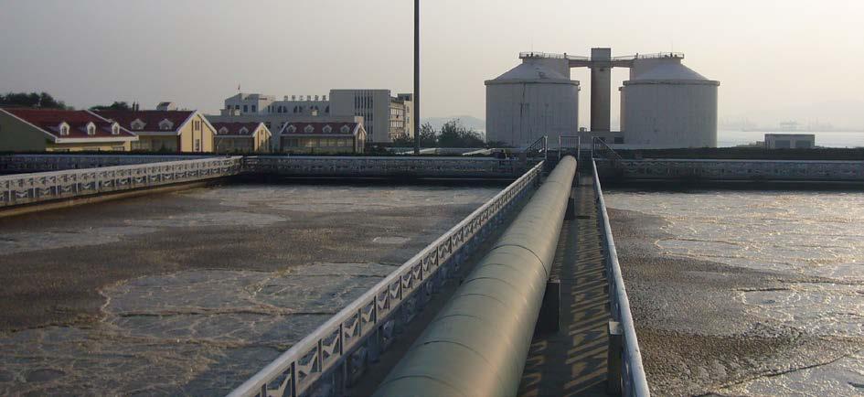 Belebungsbecken, China (Foto: IWAR) ARBEITSSCHWERPUNKTE Der Arbeitsplan wird an den Projektstandorten nacheinander durchgeführt. Er sieht folgende Schritte vor: Bestimmung des α-werts.