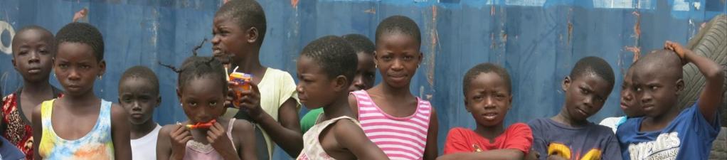 In den letzten Jahren ist die Zahl der Strassenkinder in der Greater Accra Region deutlich angestiegen.