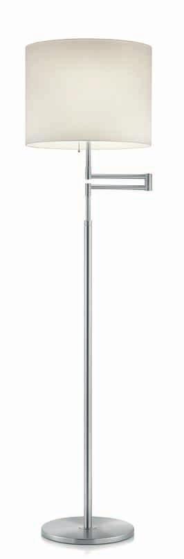 Stehleuchten floor lamps 41.912.03-xx Messing matt brass dull 41.912.05-xx Leuchtmittel lamp 2 x E 27 LED excl.