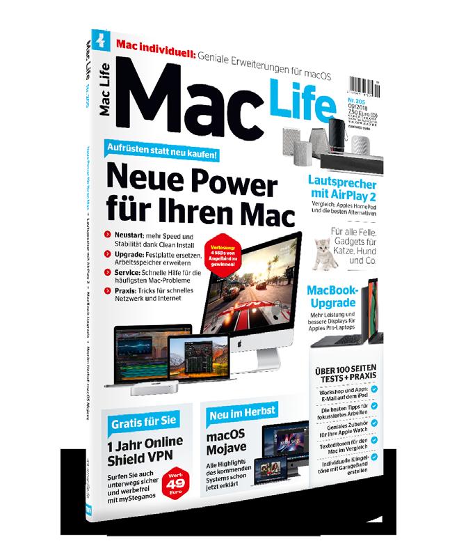 aufgestellt. MacLife.de gehört zu den meistgelesenen Technikportalen mit Apple-Bezug im deutschsprachigen Web.