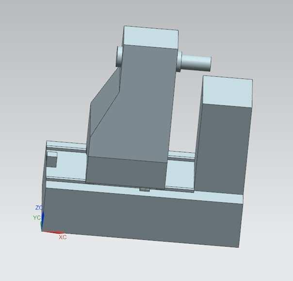 Simulationen mit NX Modellbildung der Werkzeugmaschine Hauptspindel zum Fräsen (Lagerung nicht modelliert) mit Tool Center Point (TCP) Aufspannfläche für das Werkstück