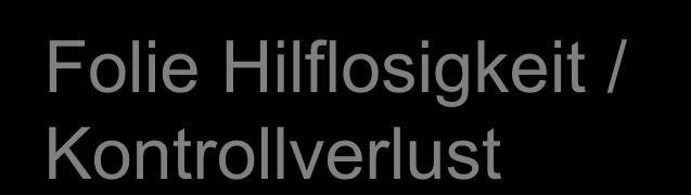 Übertragung Ohnmacht Folie Hilflosigkeit / Kontrollverlust Lass uns schauen, was Du brauchst, um Dich Was mit ist dieser los? Sorg Situation dafür, sicher dass sich zu fühlen. etwas Wie ändert.