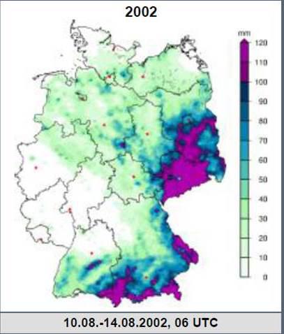 Vergleich Hochwasser 2002 2013 20 (Quelle: