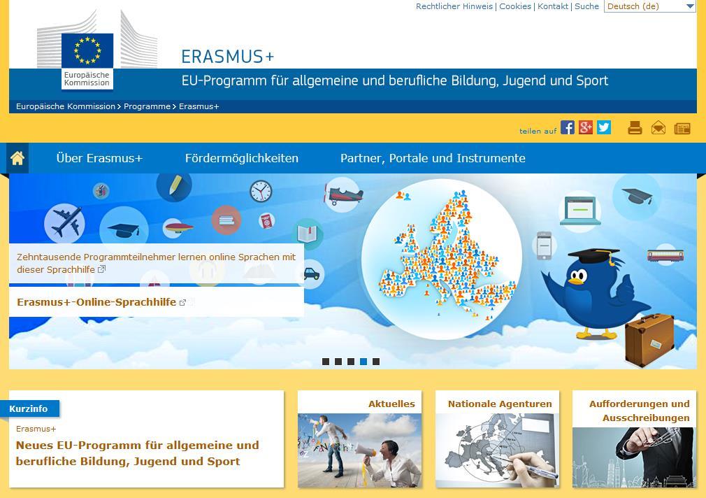 Programmwebseite der EU-Kommission http://ec.