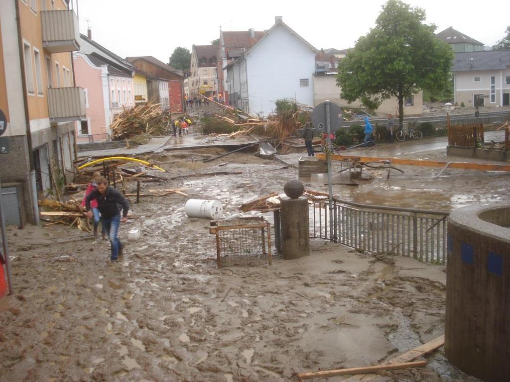 Nach der Sturzflut in Simbach